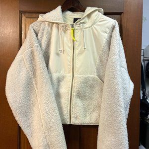 White Teddy Jacket/Windbreaker